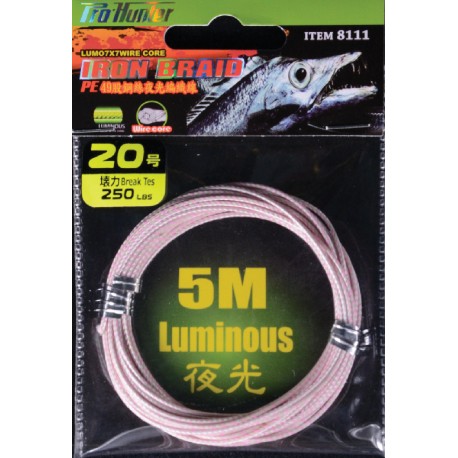 Pro-Hunter Iron Braid Lumo - 5 m