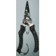 Bulox Pinza Bent Nose Split Ring Pliers 6"