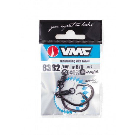 VMC Amo Circle 8382 EBN - Black Nickel