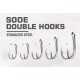 Waki Sode Double Hooks - 5 pz