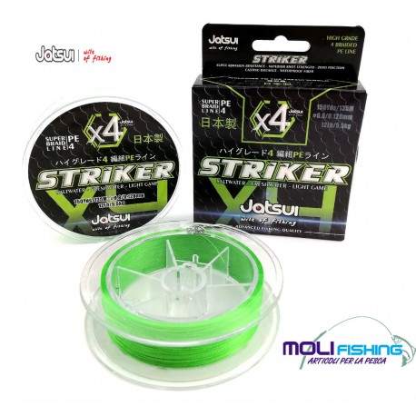 Jatsui Braid Striker X4 - Green - 135 m