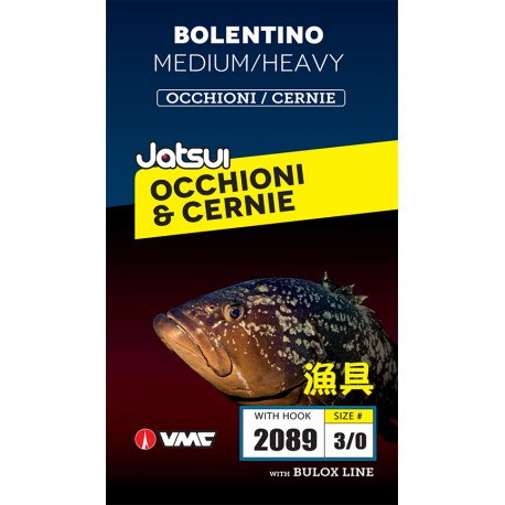 Jatsui Terminale Bolentino Speciale Occhioni e Cernie Medium Heavy