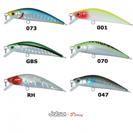 Jatsui Zipp Minnow 50 mm - Sinking