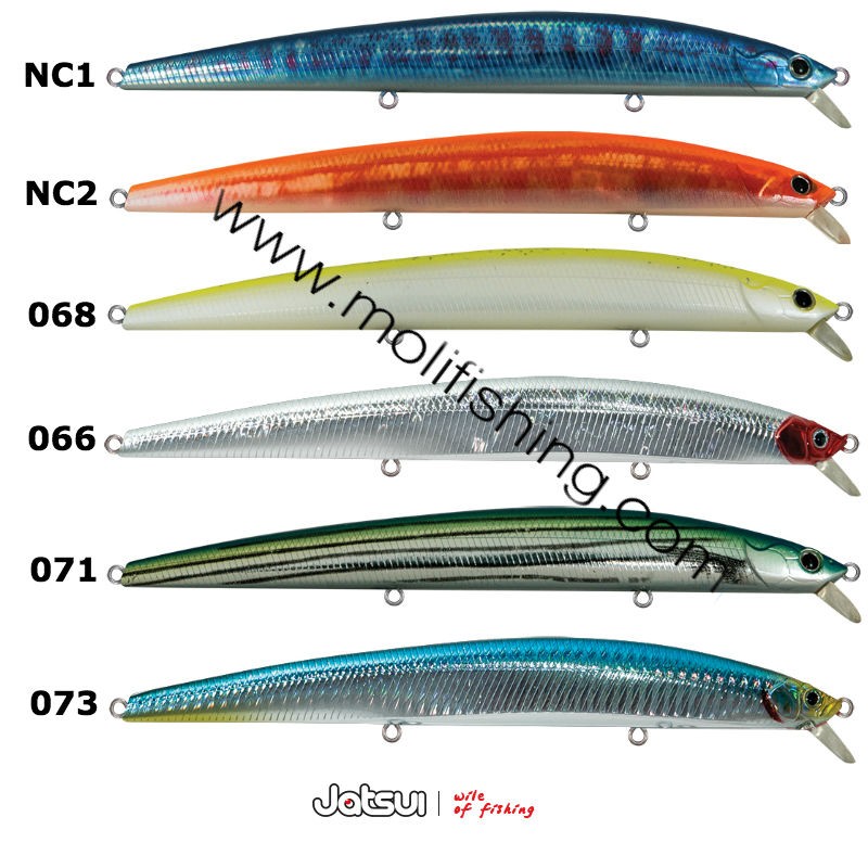 Artificiale pesca spinning Jatsui Minnow SW L 145 mm - Sinking