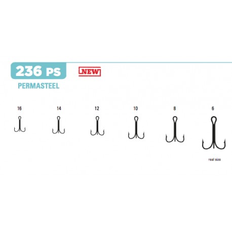 Jatsui 236 PS - Permasteel 100 pz Ancoretta per artificiali pesca spinning traina