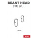 Bad Bass Beant Head Oval Split - 10 pz