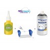 Kit Colla + Attivatore + Supporto preparazione terminali pesca surfcasting bolentino