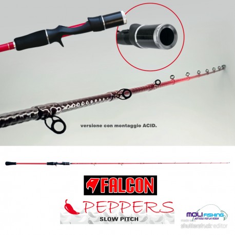 Falcon Peppers Slow Pitch Acid 210 cm 2 azioni