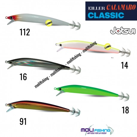 Jatsui Killer Calamaro 10 e 13 cm