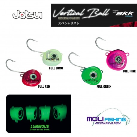 Jatsui Vertical Ball Tenya-Zoka 100-120-150-200 gr