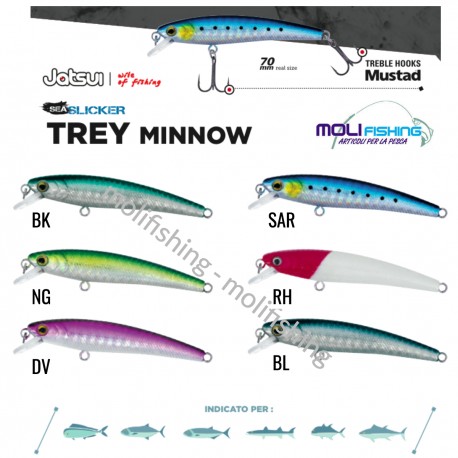 Jatsui Trey Minnow 70 mm Sinking