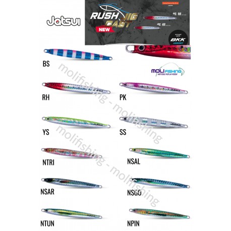 Jatsui Jig Rush Cast 40 e 60 gr