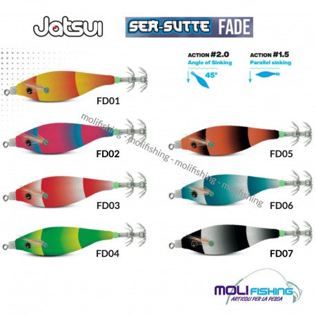Jatsui Sea Sutte FADE 1.5 e 2.0