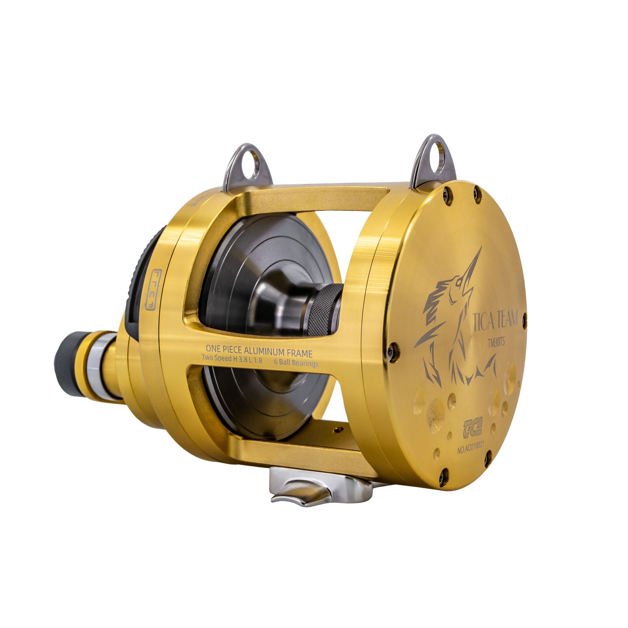 Mulinello pesca traina Tica Team TM 30 WTS Doppia velocità