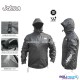 Jatsui Black Rain Jacket Giacca anti pioggia