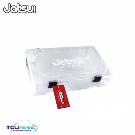 Jatsui Clear Box L cassetta porta accessori pesca