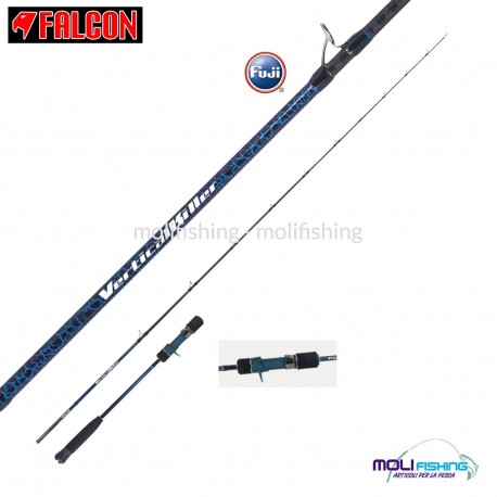 Falcon Vertical Killer 6'8" - 150/250 e 200/350 gr