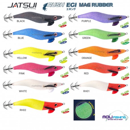 Jatsui Rush Egi MAG RUBBER 3.0 - 3.5