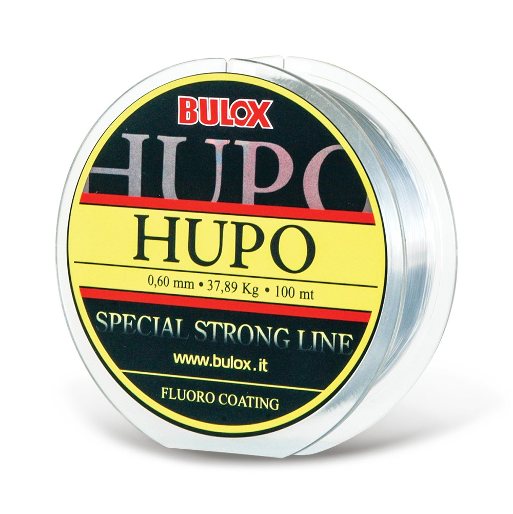 Monofilament Pêche Falcon Hupo Fluoro Coated 100 MT Fil Temrinali Fin Traina Mar