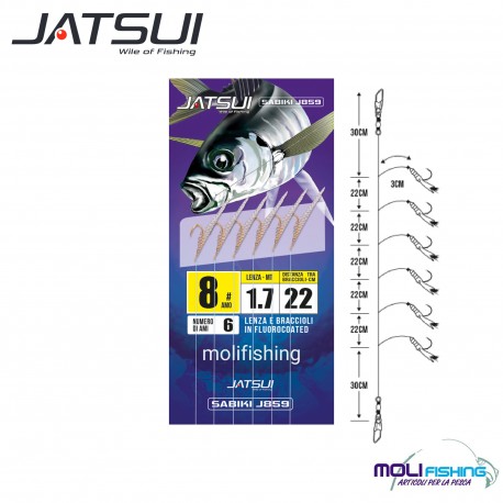 Jatsui Sabiki  J859 6 ami