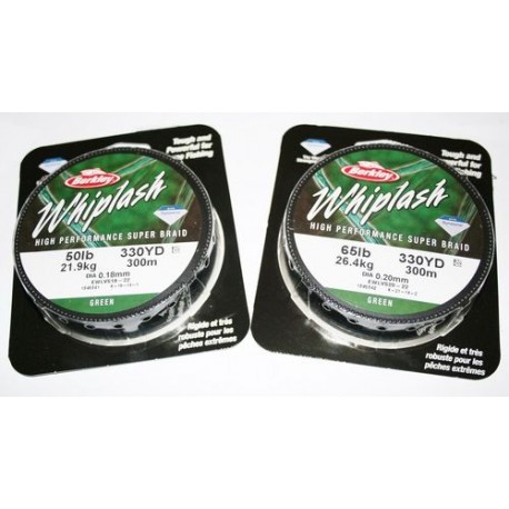 Berkley Whiplash Green 8 Capi 300 mt