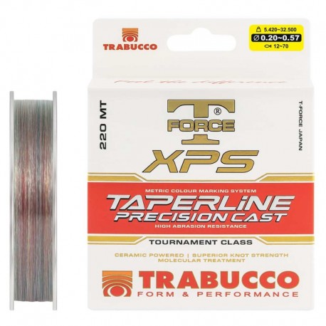 Trabucco Taperline Precision Cast 220 m conico multicolor
