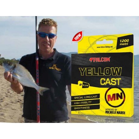 Falcon Yellow Cast 300 m - Special Long Cast - Novità 2019